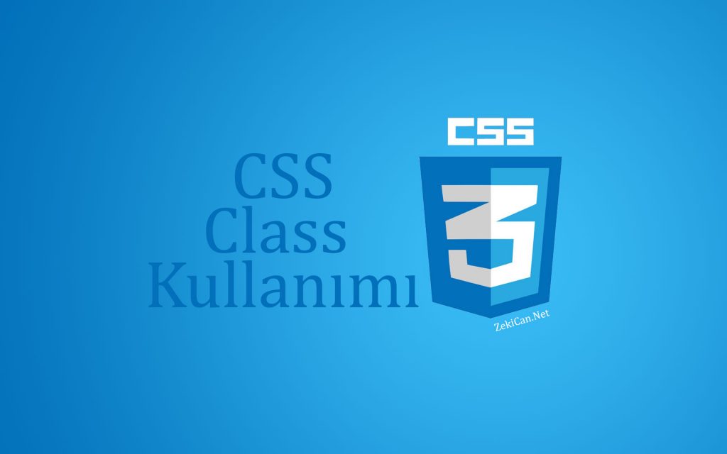 class yapısı, CSS de sınıf kullanımı