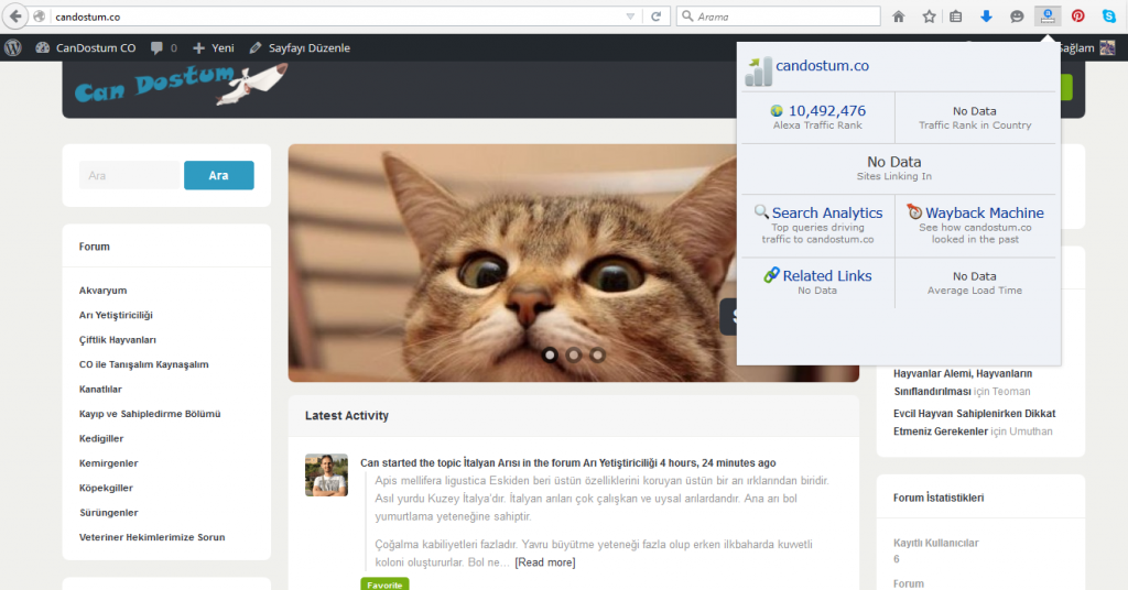 Can Dostum Co site denemem ekran görüntüsü