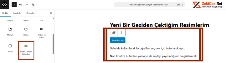 gallery-control-buttons-wordpress-eklentisi